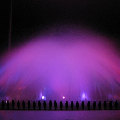 fountains lighting